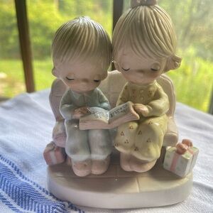 1978 Jonathan & David ORIGINAL Unto Us A Child Is Born Enesco Precious Moments
